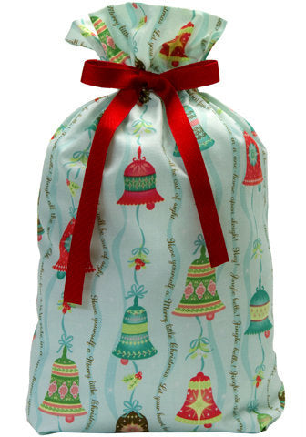 jingle bells cloth gift bag