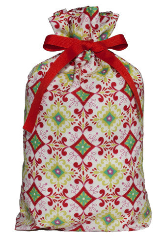 splendor white cloth gift bag