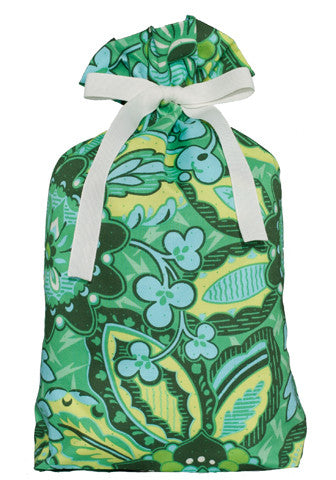 ORGANIC! tea garden cloth gift bag