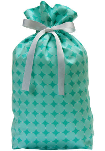 aqua culture cloth gift bag