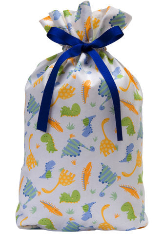 dino dance cloth gift bag