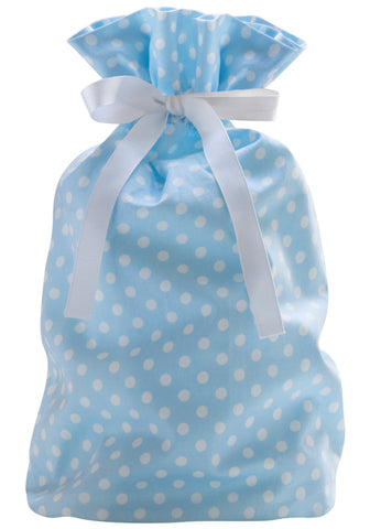 dottie mini pale blue cloth gift bag