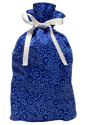 winter sky cloth gift bag