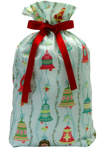 Large cloth discount christmas gift bags